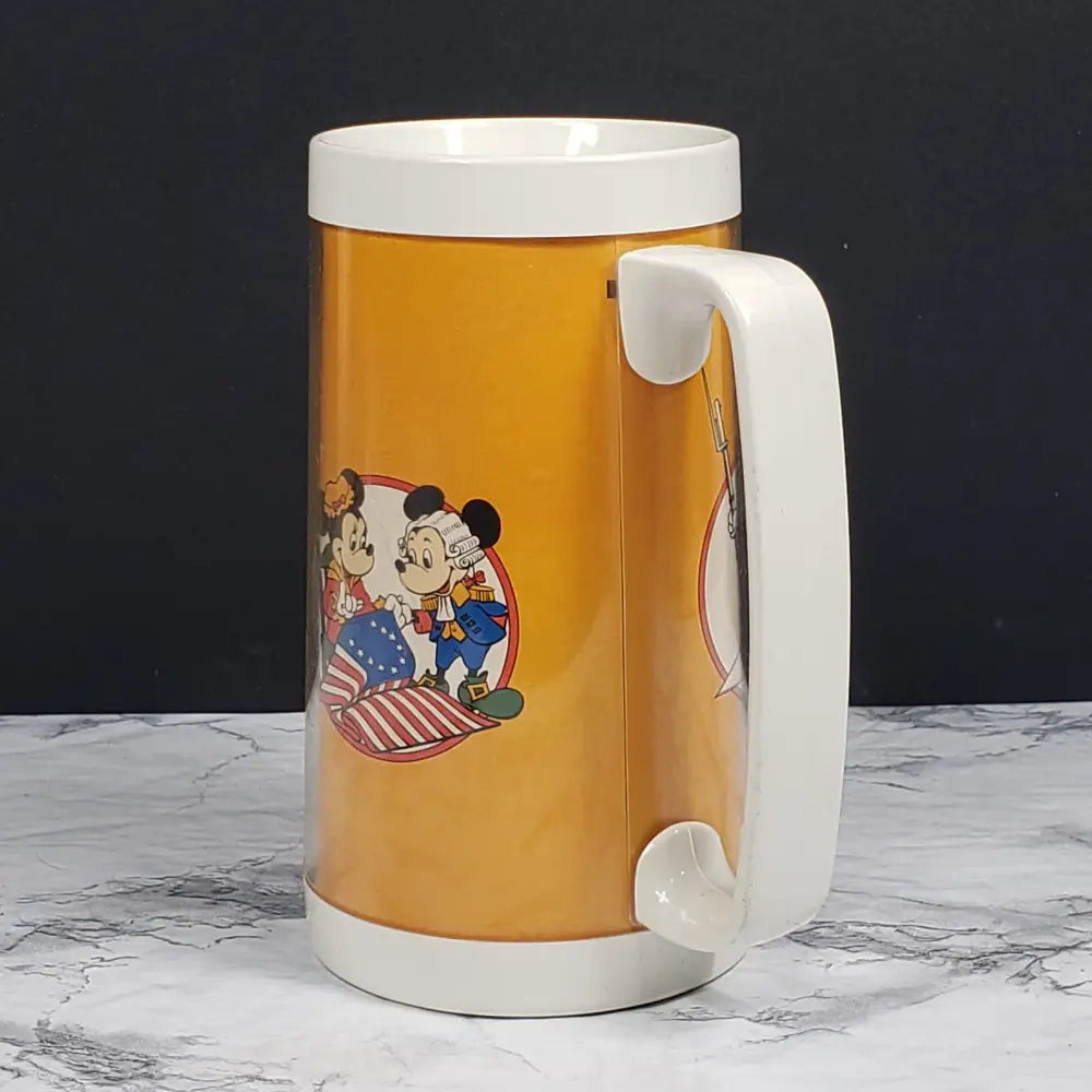 1976 Disneyland America On Parade Thermo-Serv Tumbler Vintage Collectibles