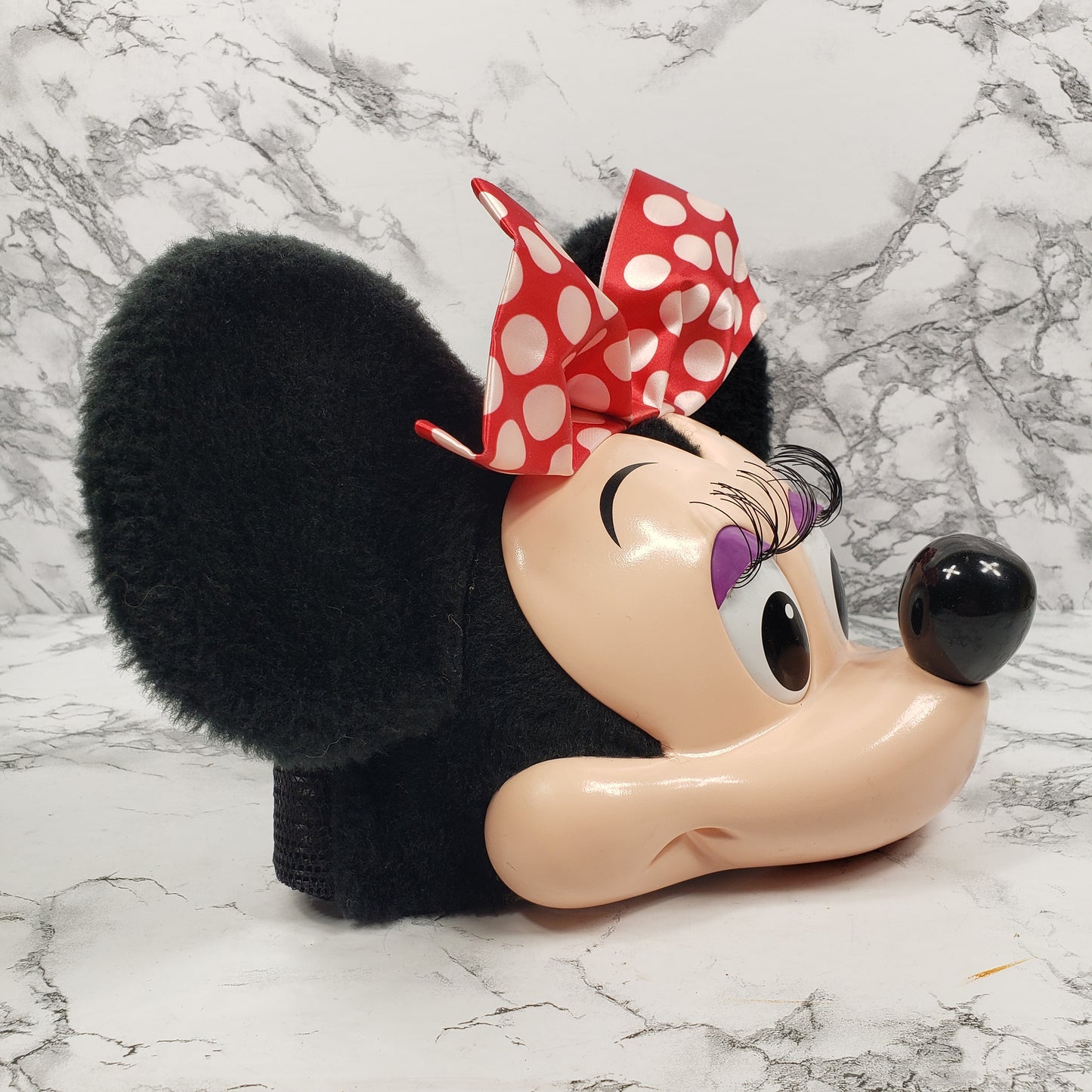 Disney Minnie Mouse Rubber Face Park Hat Vintage