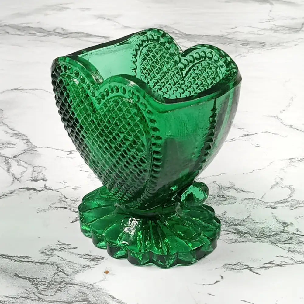 Degenhart Glass Sweetheart Trinket Paperweight Toothpick Vintage Decor