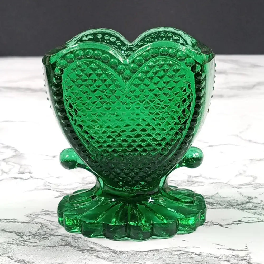 Degenhart Glass Sweetheart Trinket Paperweight Toothpick Vintage Decor