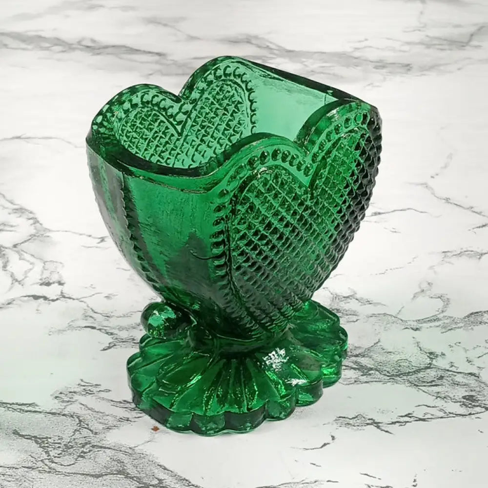 Degenhart Glass Sweetheart Trinket Paperweight Toothpick Vintage Decor