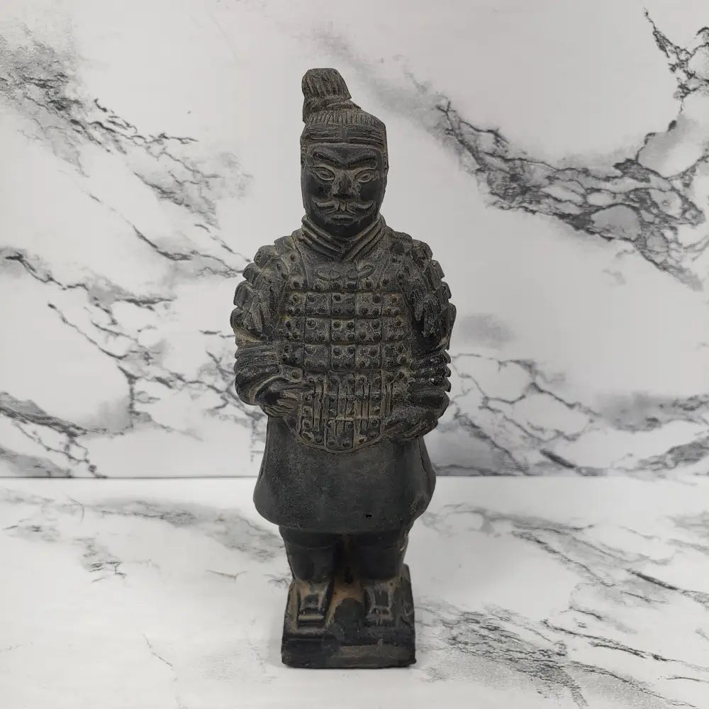 Emperor Qin Shi Huang Soldier Figurine Set Vintage Decor