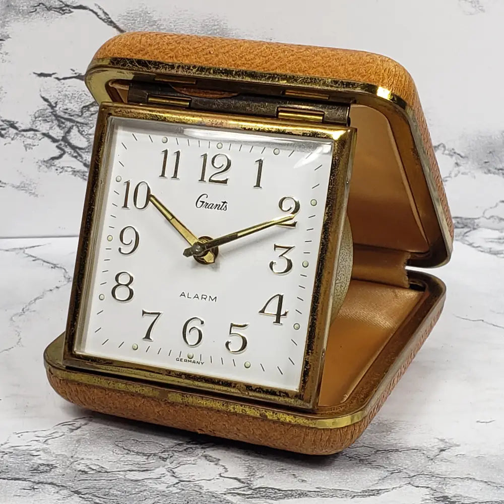 Grants Travel Alarm Clock Germany Vintage Decor