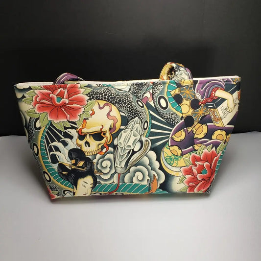 Handbag Handmade Zen Charmer Japanese Motif Handbags