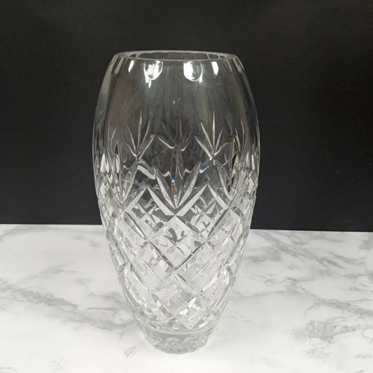 Handmade Samobor Crystal Vase ( Vintage ) Decor