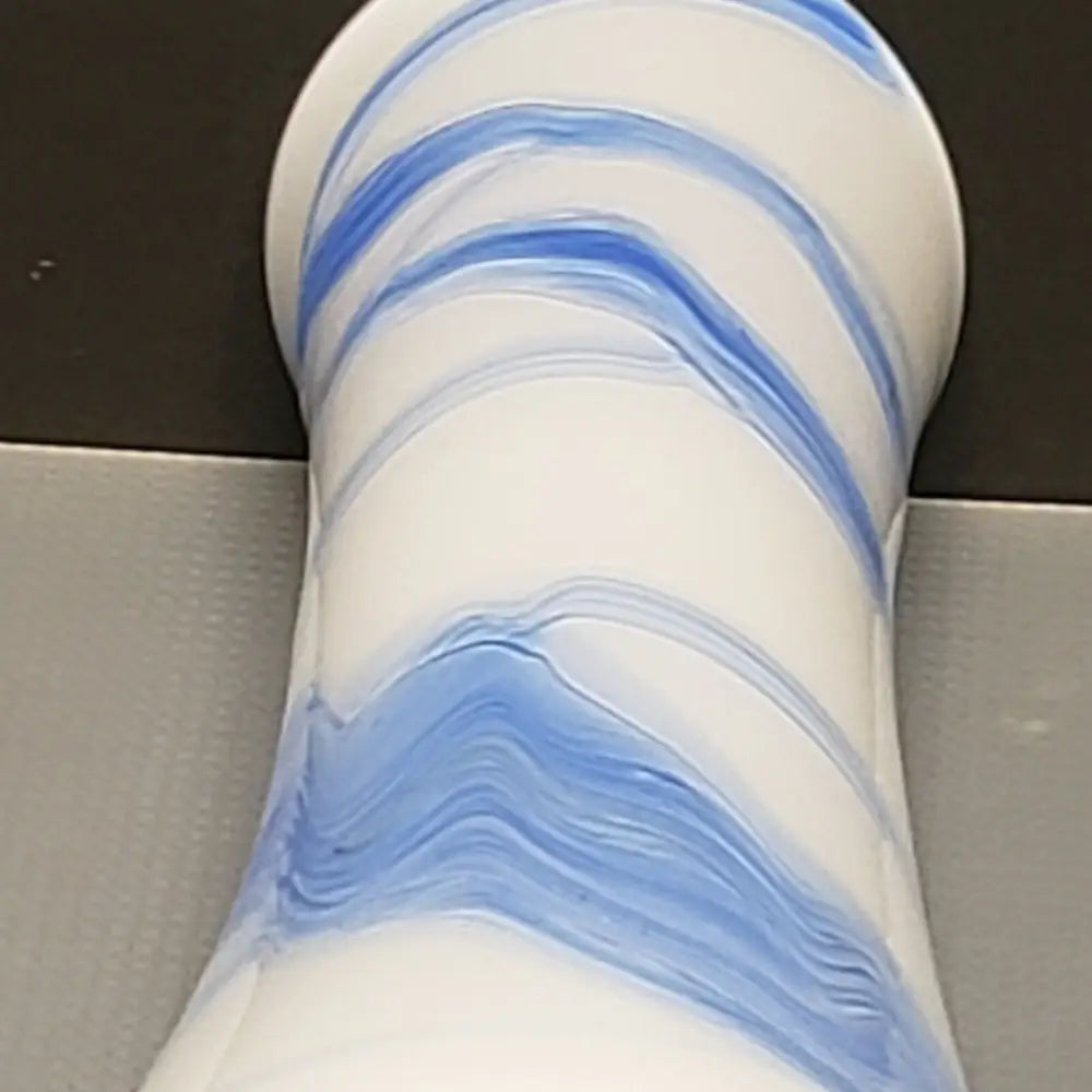 Handmade Signed Blown Cased Glass Vase - Decor