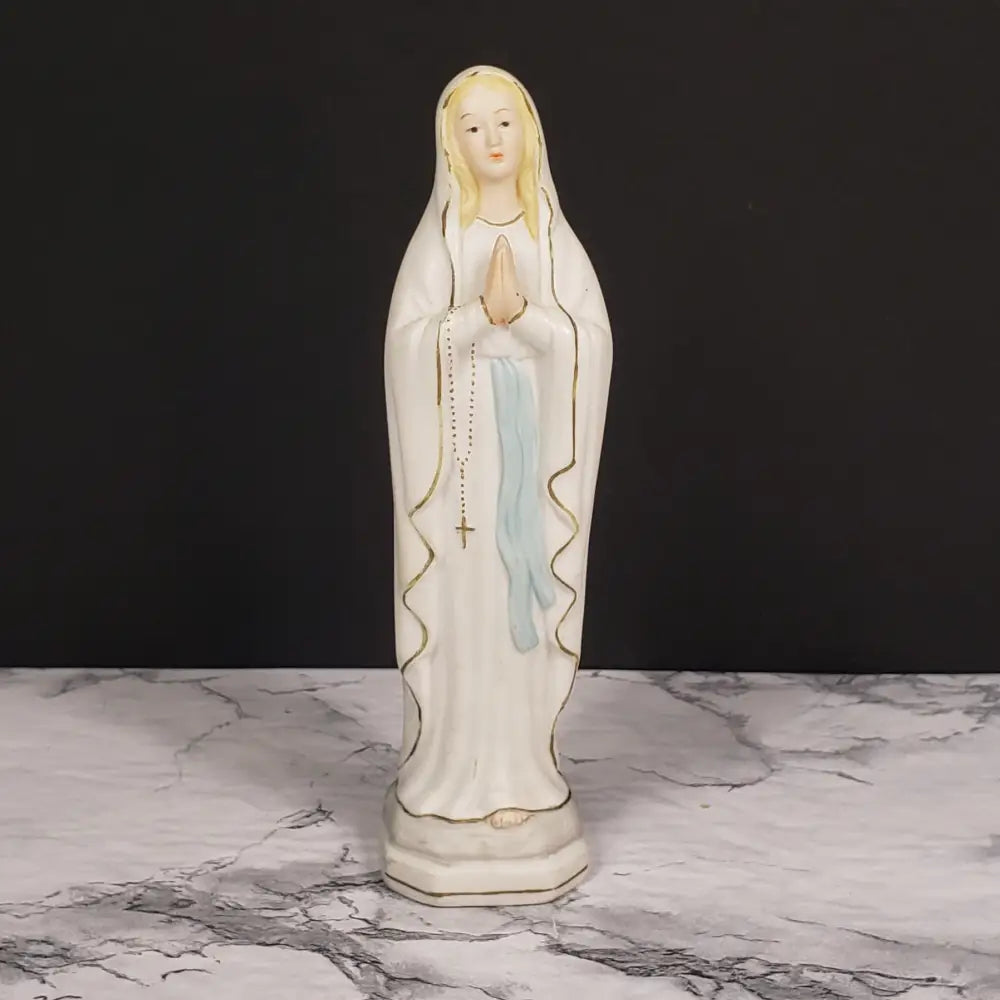 Porcelain Madonna Figurine By Roman Vintage Collectibles