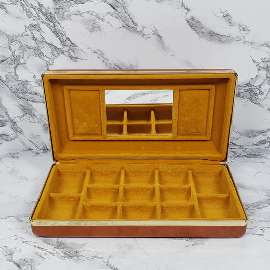 Travel Jewelry Box Compact Vintage Holders