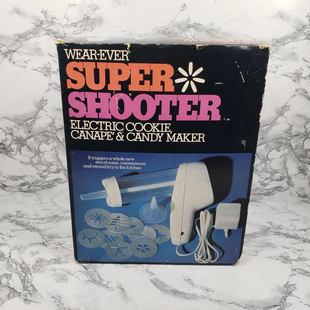 Wear-Ever Super Shooter Cookie Cannape Candy Maker Vintage Kitchen & Dining